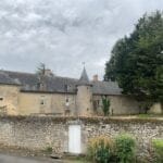 Façade avec tour, Prieuré d'Aubigné-sur-Layon