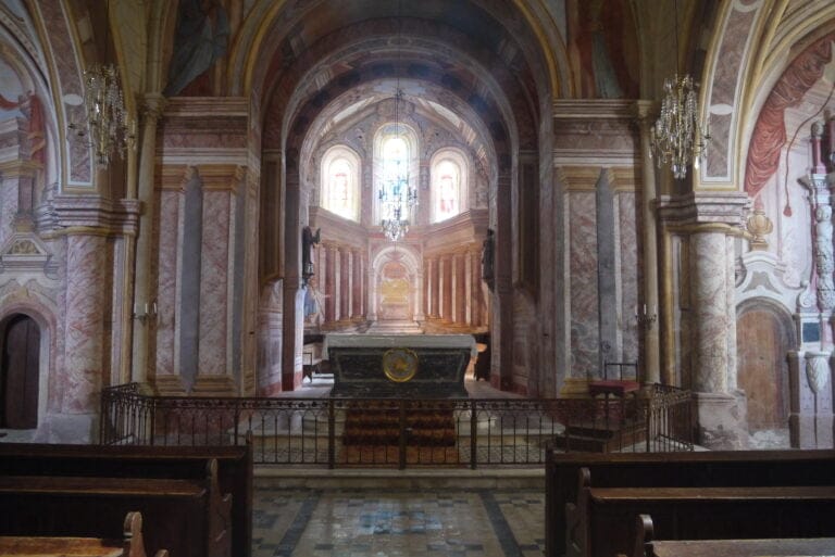 Paolo BARONNI, Peintures de l'église Saint-Denis d'Aubigné, seconde moitié du XVIIIe siècle ©iKEROS