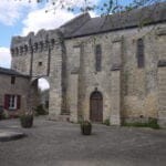 Porte d'entrée fortifiée du château d'Aubigné-sur-Layon, XVe siècle