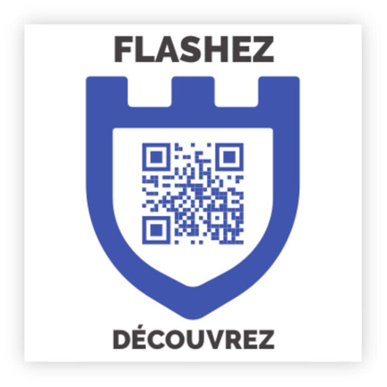 Autocollant QR code