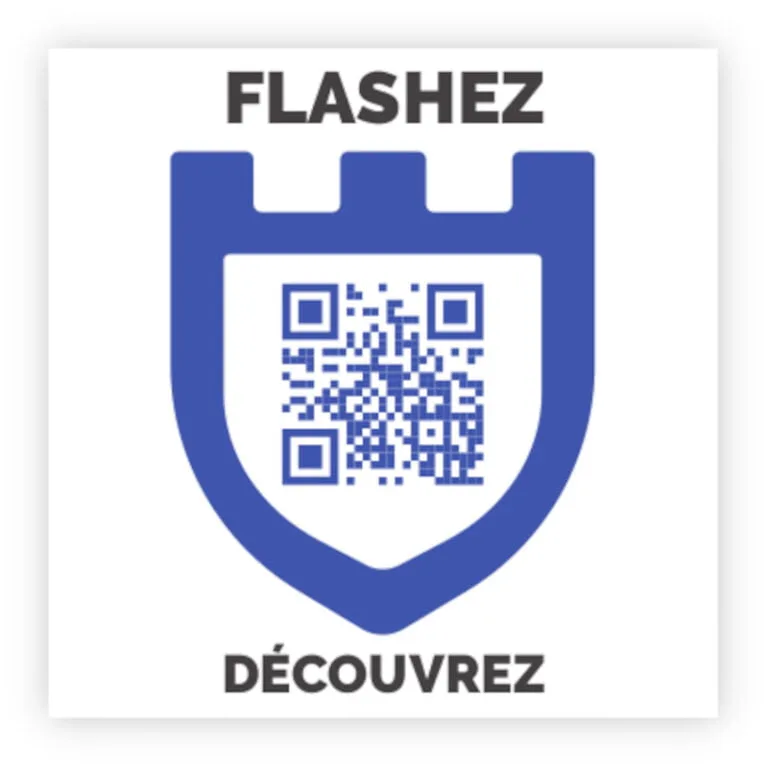 Autocollant QR code