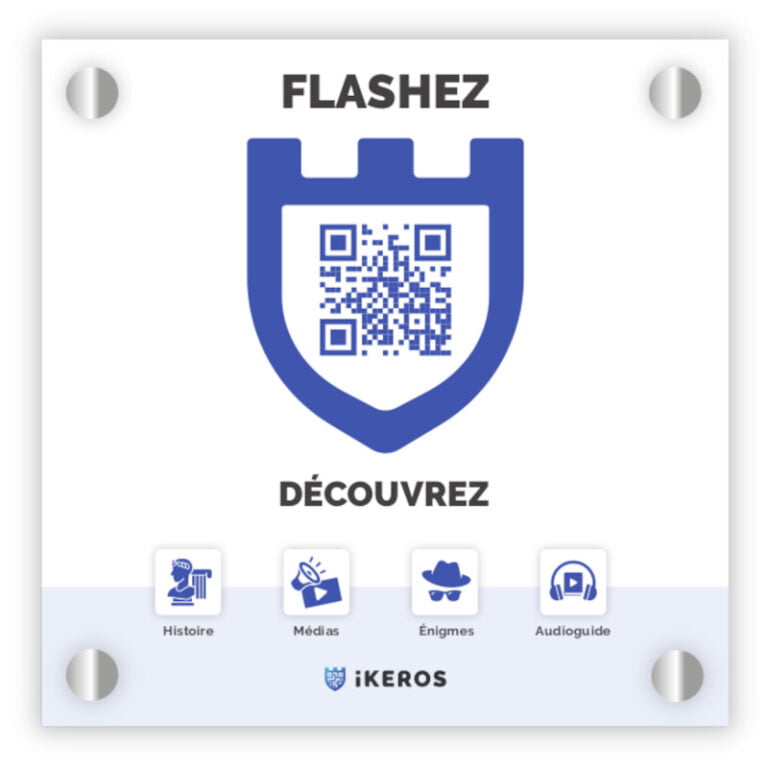 Plaque QR code