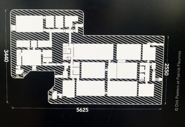 Plan du Sk Stab Bunker, ©Dirk Peeters et Patrick Fleuriras