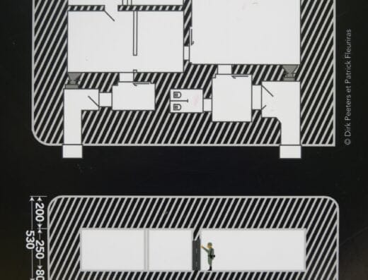Plan du SK Sanitatsunterstand, ©Dirk Peeters et Patrick Fleuriras