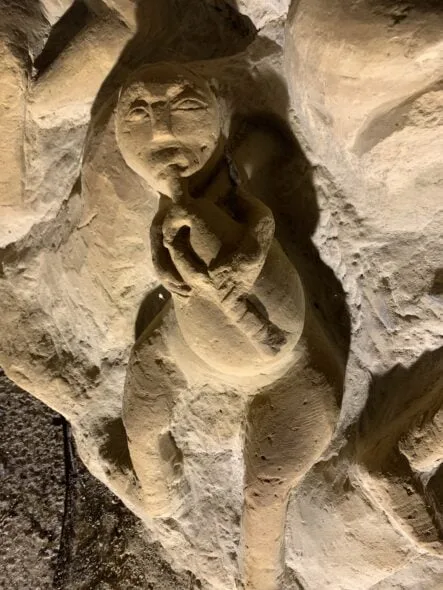 Musicien, tuffeau, seconde moitié du XVIe siècle, ©iKEROS