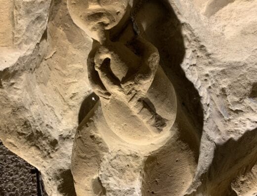 Musicien, tuffeau, seconde moitié du XVIe siècle, ©iKEROS