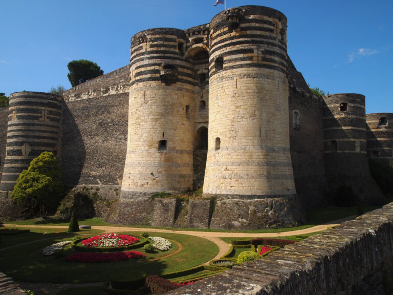 Château d'Angers entrée fortifiée