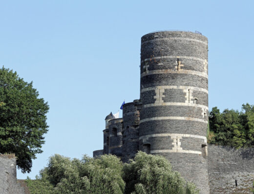 Château d'Angers la tour du moulin