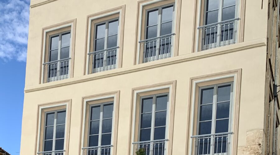 Trompe-l'œil place Verdun