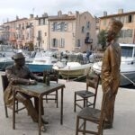Statues de Bronze Fernandel et Bourvil