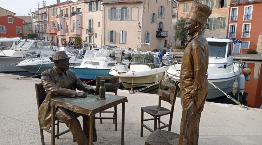Statues de Bronze Fernandel et Bourvil