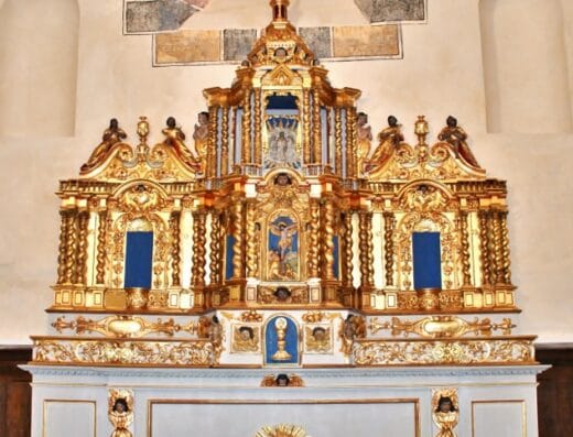 Tabernacle à ailes de l'église Saint Laurent