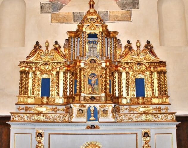 Tabernacle à ailes de l'église Saint Laurent