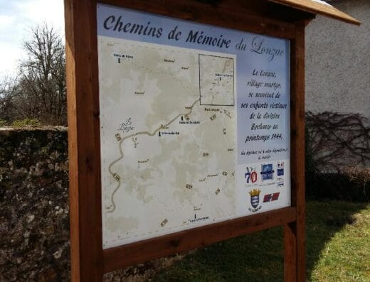 Chemin de Mémoire : Le Lonzac en Corrèze