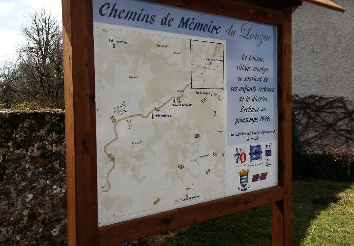 Chemin de Mémoire : Le Lonzac en Corrèze