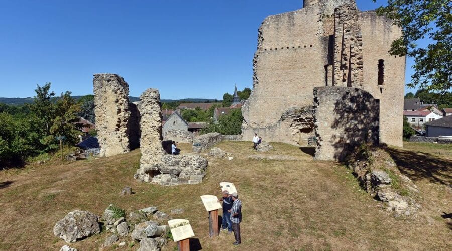 Vestiges du Château de Pierre D'Aubusson