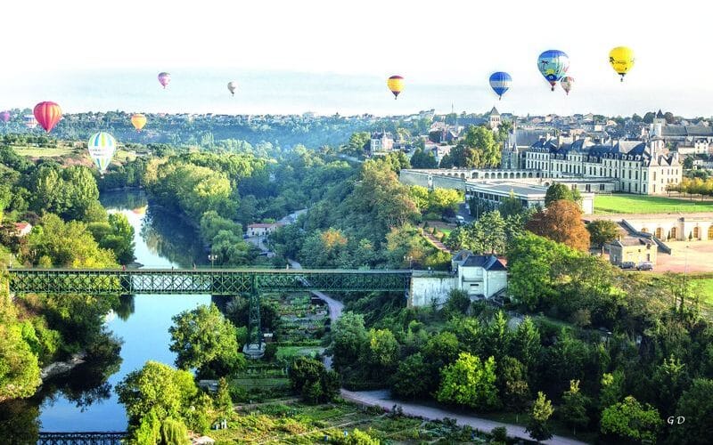 Passerelle de Saint Jacques de Thouars
