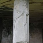 Cariatides du préau - Jardin Public