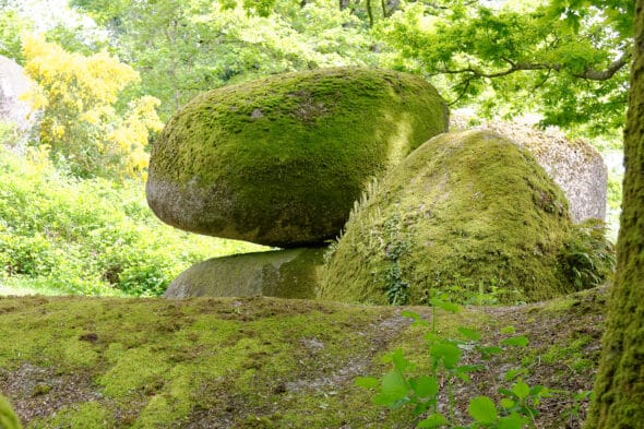 Jardin des Chirons - Rocher Branlant