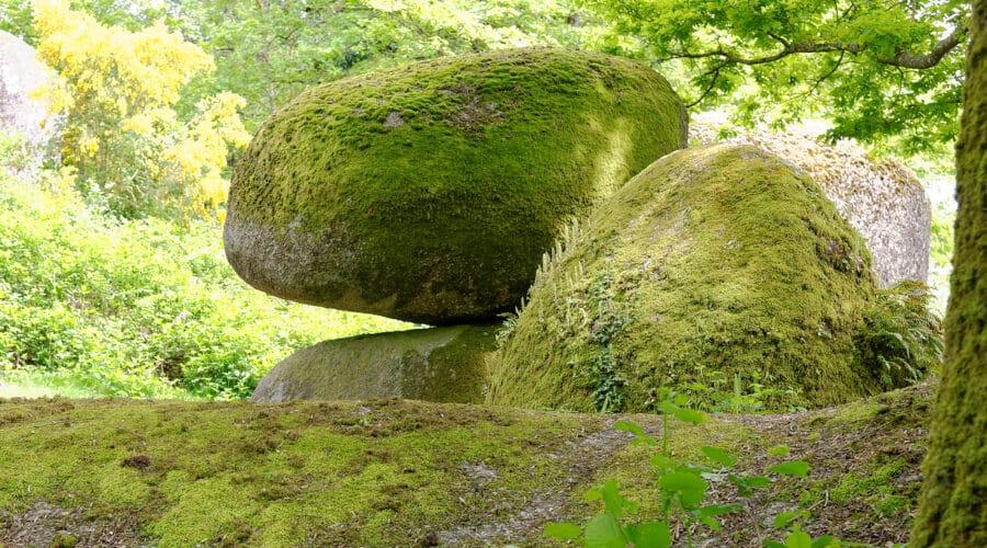 Jardin des Chirons - Rocher Branlant