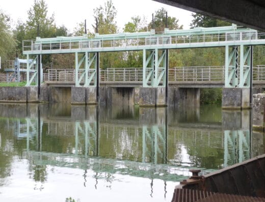 Barrage-écluse de la Sotterie (Coulon)