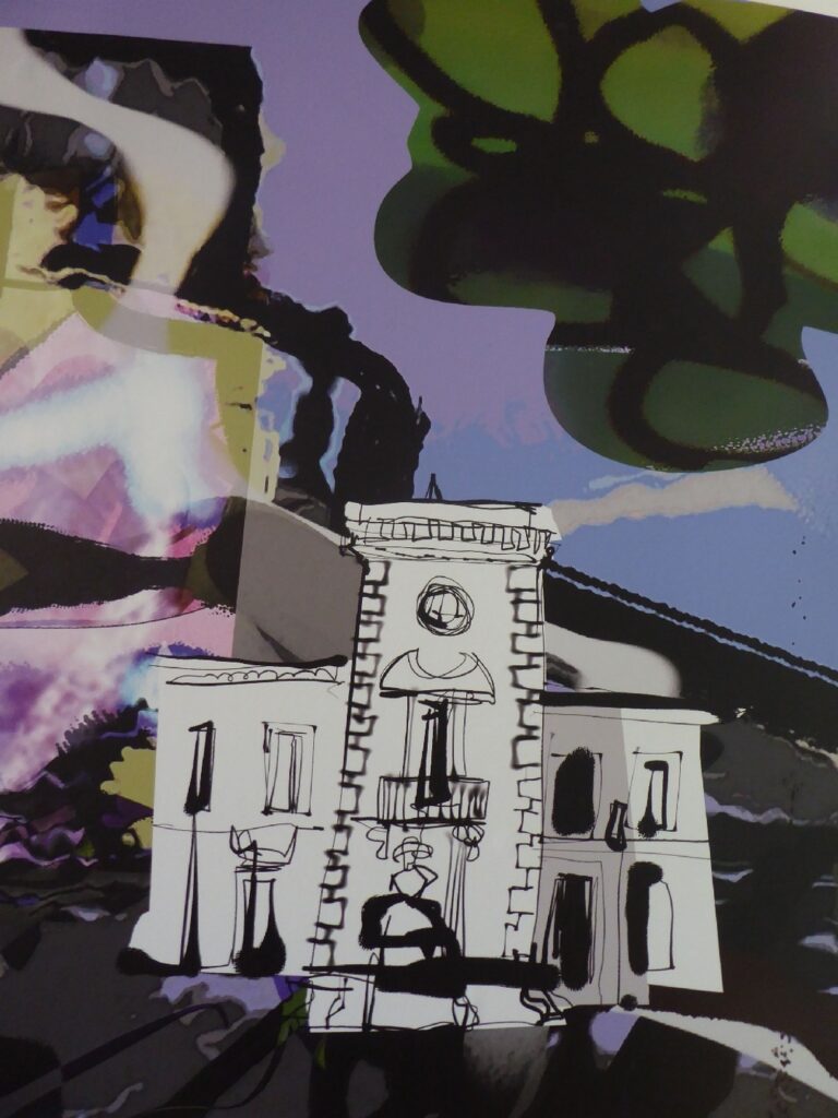 Salle du Conseil: Fresque Christian Lacroix
