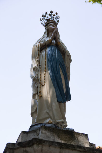 Le jardin de la Vierge