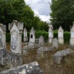 Cimetières familiaux protestants.