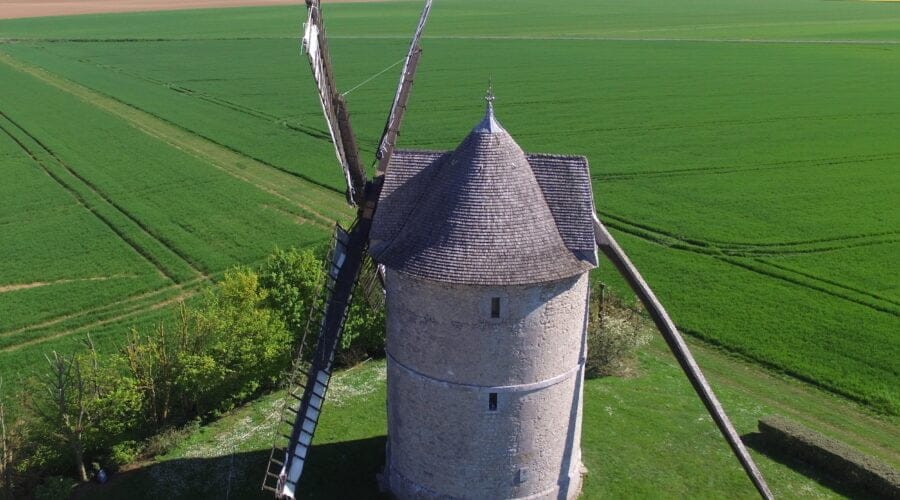 Moulin à vent de Frouville Pensier