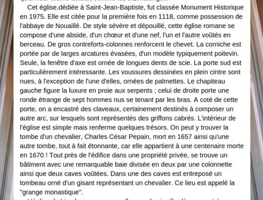 Eglise de Limalonges