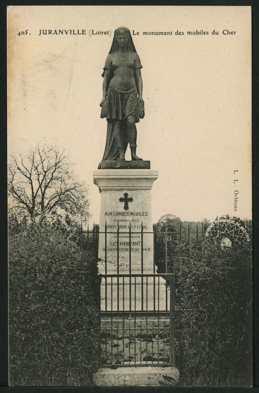 Tombe ossuaire commémorant le conflit de 1870