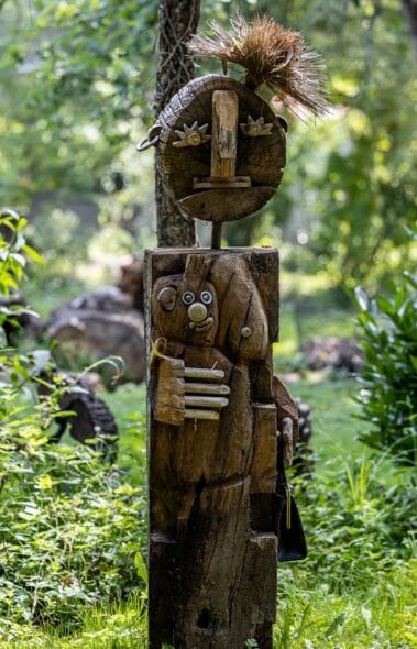Le parc des Doublorigènes Jardin d'arts et de loisirs nonchalants
