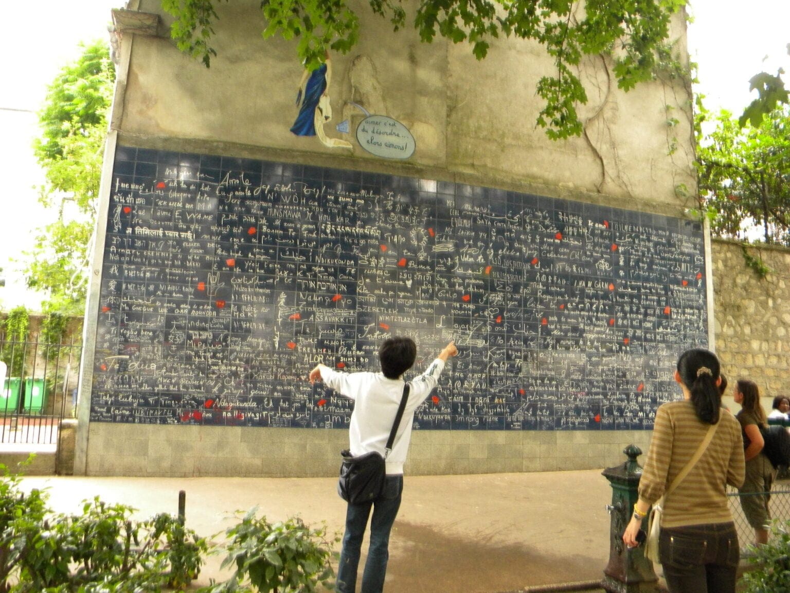 Le mur des je t'aime