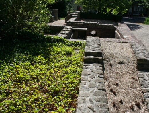 Jardin archéologique de Lisieux - Anciens thermes gallo-romains de Lisieux