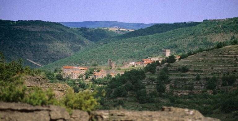 Vestiges du château d&rsquo;Auriac