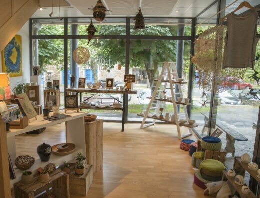 L'Ancre - espace boutique et exposition du Pôle des métiers d'art du Pays Ségali