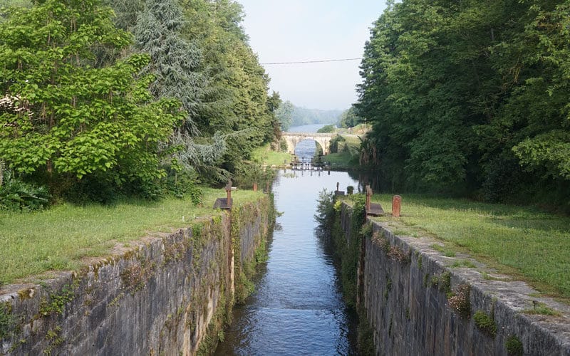 Les écluses Tuilières à Mouleydier
