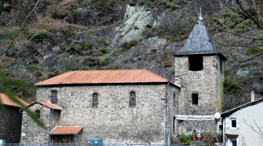 Chapelle des gabariers et village