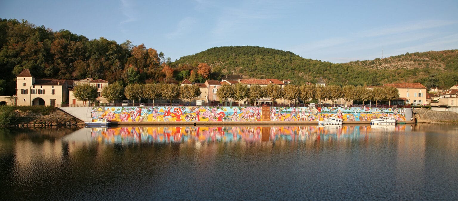 Mur 2 Douelle - peinture murale de Chamizo