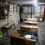 Reconstitution d'une salle de classe des années 30/60