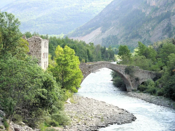 pont du Moulin thorame haute