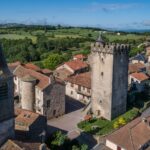 Tour de guet et jardin médiéval