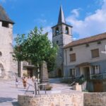 Saint Santin : Le Village double