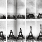 Étapes de la construction de la Tour Eiffel