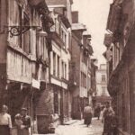 Rue aux patissiers à Pont-Audemer