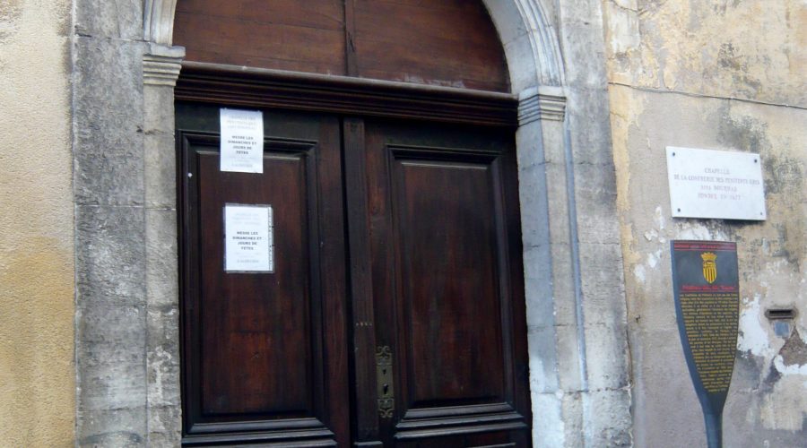 Chapelle des pénitents gris - dits Bourras