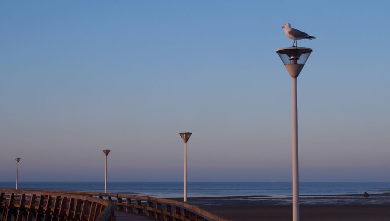 La jetée de Courseulles-sur-Mer