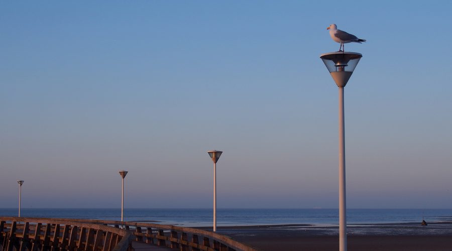 La jetée de Courseulles-sur-Mer