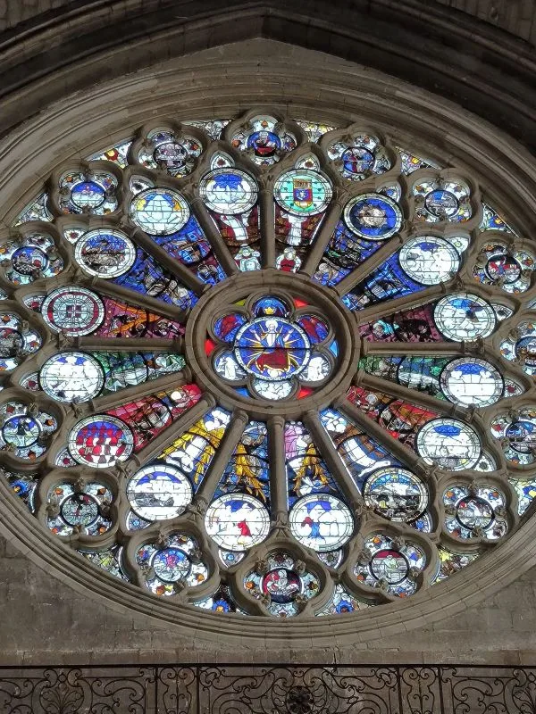 rosace cathédrale Angers