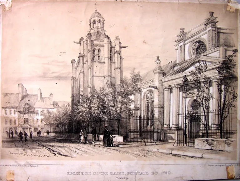 Archive 1839 Cathédrale notre Dame du Havre